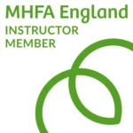 MHFA Instructor Member Badge White